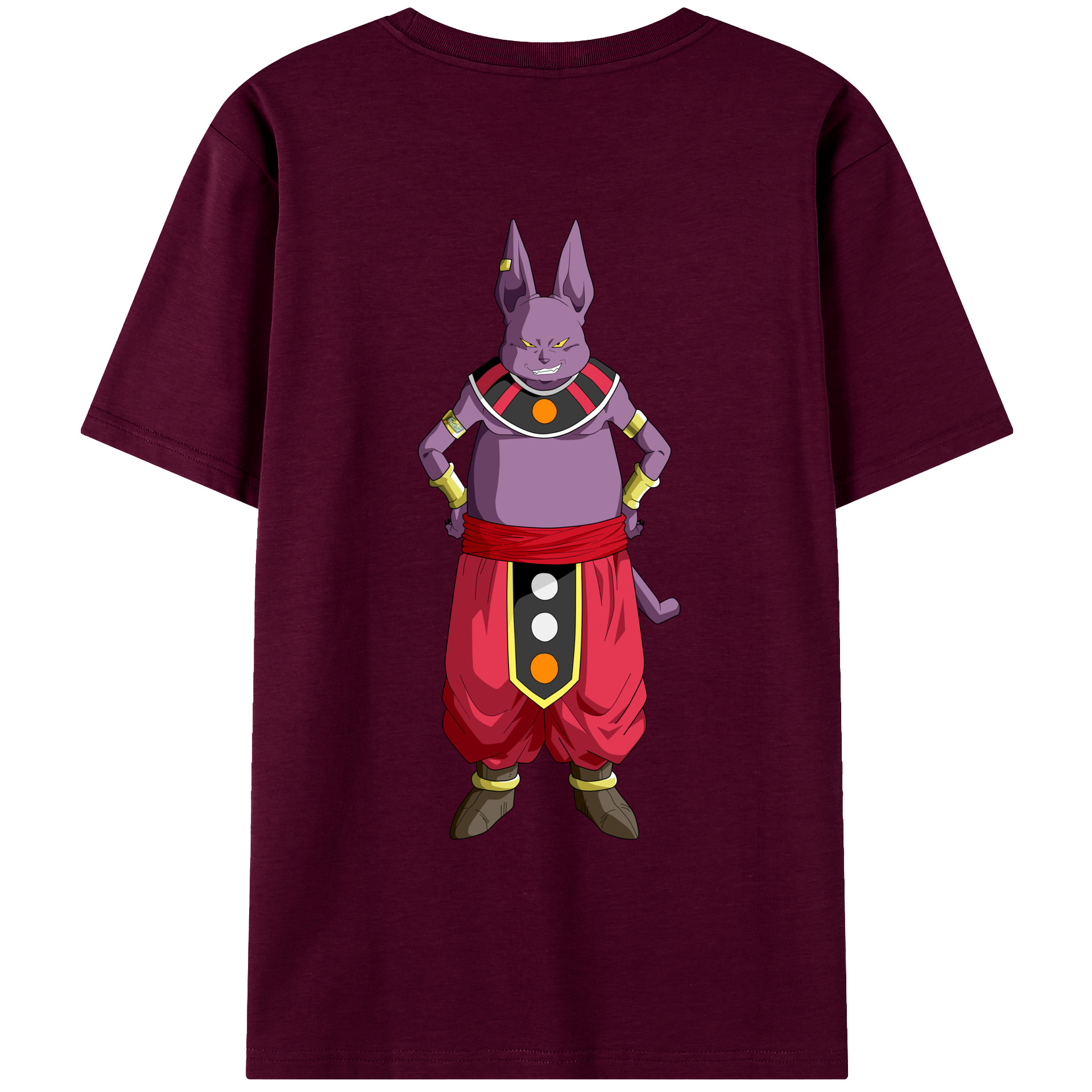 （画像用） ドラゴンボール シャンパ DRAGON BALL Champa レディース半袖Tシャツ(バックプリント)
